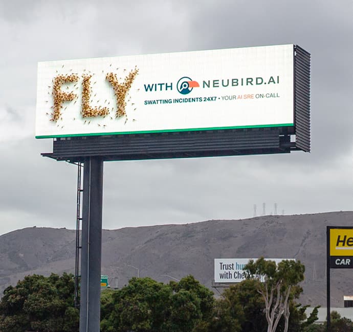 Large outdoor billboard